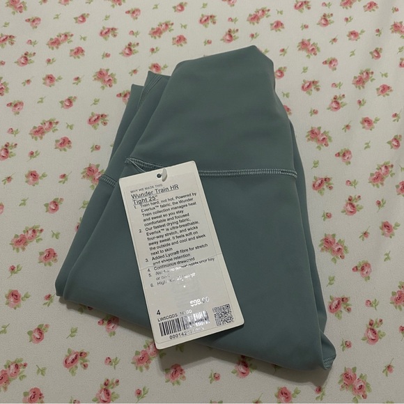 LULULEMON WUNDER TRAIN HR TIGHTS 25” LEGGINGS - Picture 7 of 10